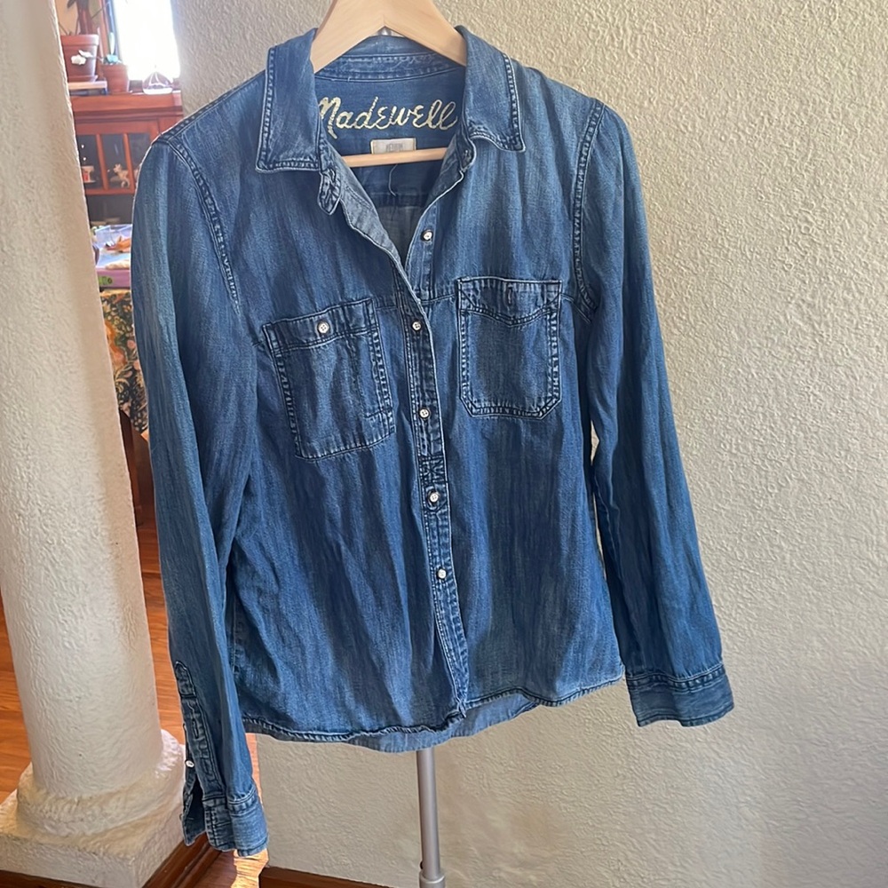 Madewell Blue Jean Shirt